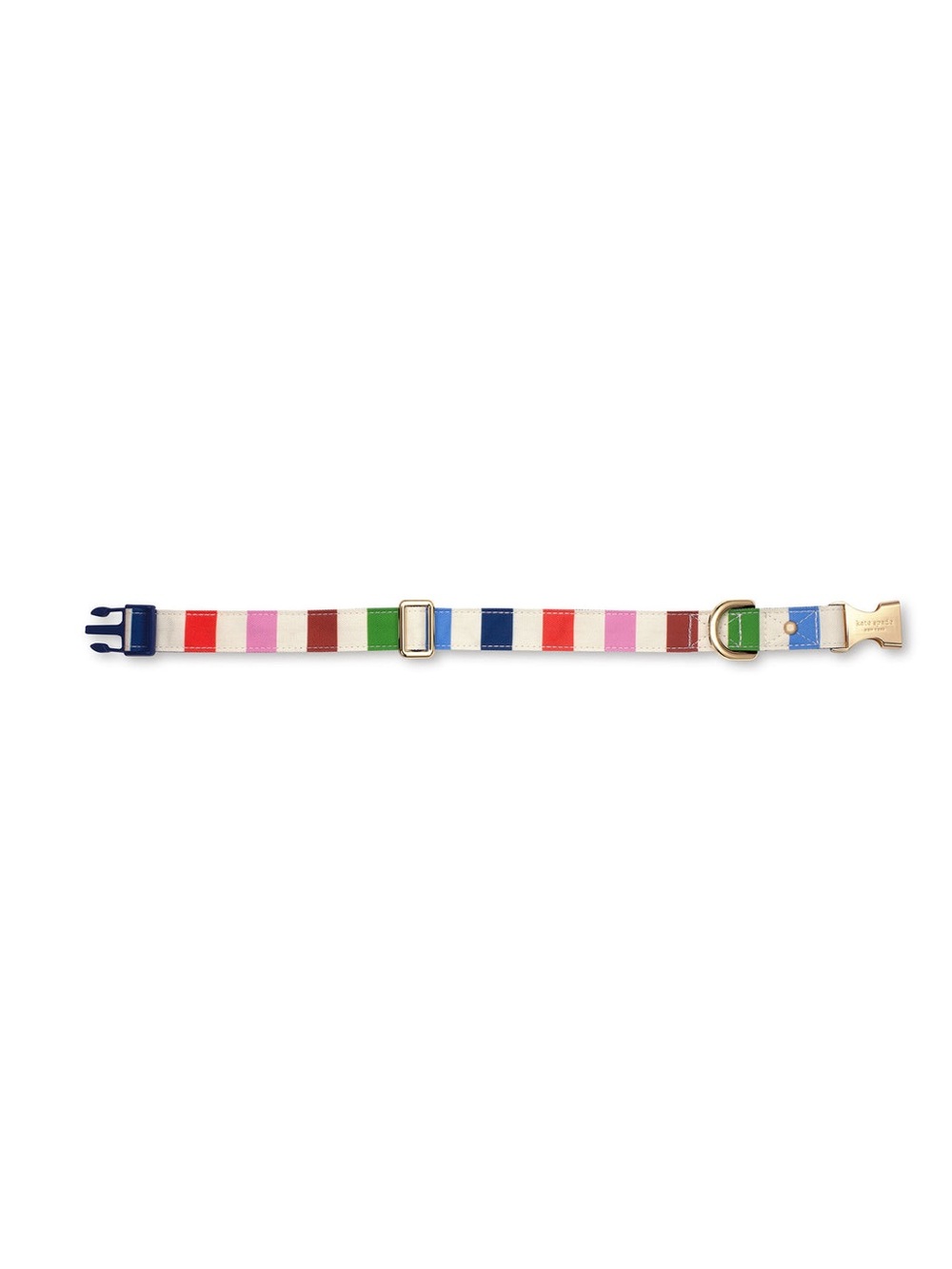 Kate Spade NY Adventure Stripe Dog Collar & Leash Combo - - Picture 13 of 16